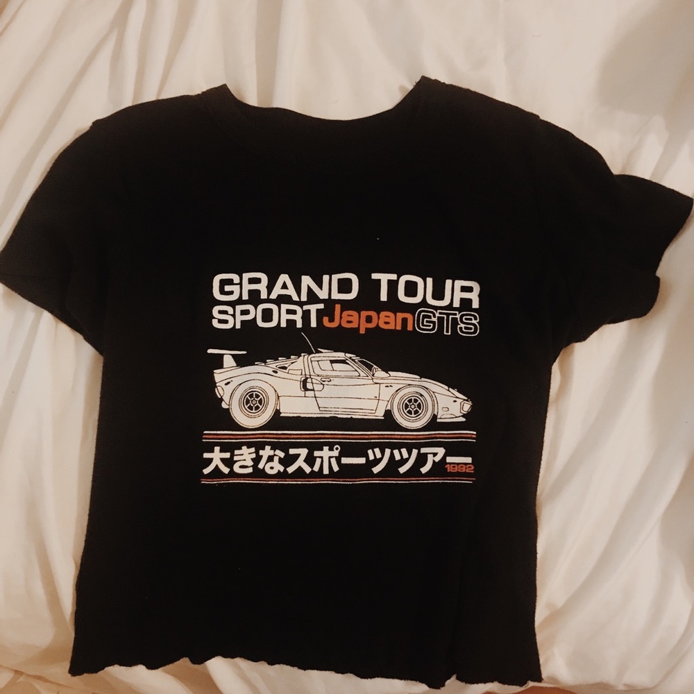 Brandy Grand Tour Sport lettuce crop top